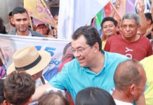 Eduardo Braga agradece ao povo amazonense por estar próximo do 2º turno das eleições