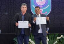 Prefeito Cecéu é diplomado para o segundo mandato em Santo Antônio do Içá