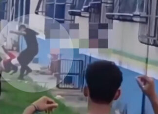 PÂNICO NA ESCOLA | Aluno de joga do terceiro andar de CETI em Iranduba