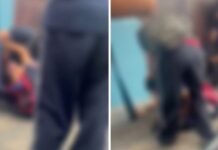 Aluno é espancado em frente à escola no Centro de Manaus; veja o vídeo