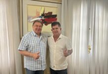 Átila Lins garante R$ 3,5 milhões para Policlínica da Mulher e estádio em Santo Antônio do Içá