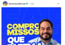 Mesmo barrado, Flávio Antony faz campanha para desembargador do TJAM