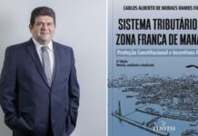Advogado e professor Carlos Alberto lança pré-venda de livro sobre o sistema tributário da ZFM
