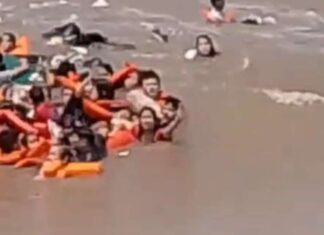 Pânico no Solimões | Lancha naufraga com dezenas de passageiros próximo a Manaus