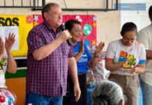 Átila Lins reforça aliança política no aniversário de Rio Preto da Eva