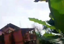 Casa desaba no bairro Mauazinho, na zona Sul de Manaus; veja vídeo