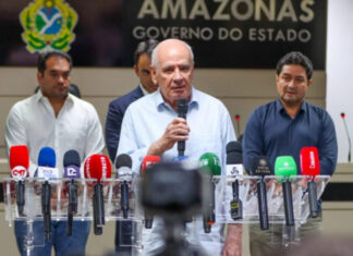 Vice-governador anuncia R$ 18 milhões para encerrar greve de ônibus em Manaus