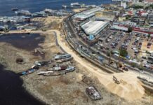 Obras do novo porto da Manaus Moderna inicia fase de aplicação de estacas