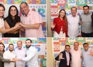 ELEIÇÕES 2026 | Omar reúne apoio de todos os 62 prefeitos e amplia aliança com deputados no 2º turno